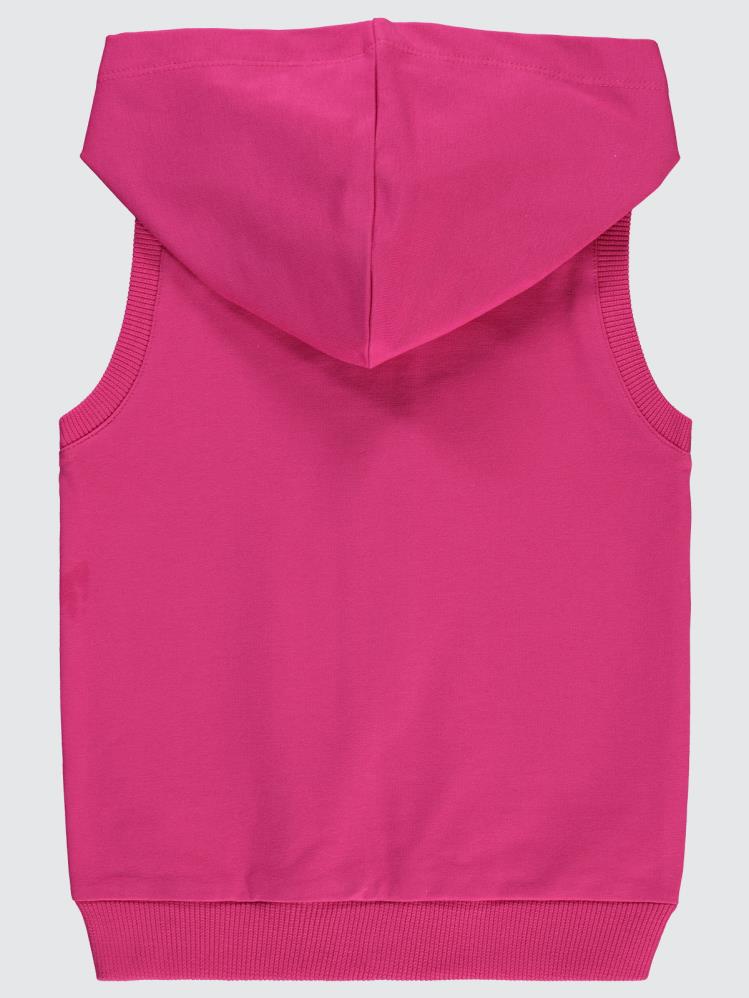 Civil Girls Basic 2-5 Yaş Yelek - Fusya