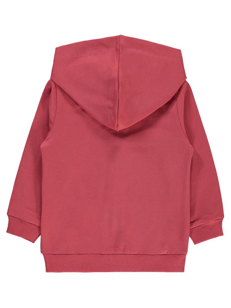 Civil Girls Basic 2-5 Yaş Hırka - Kırmızı