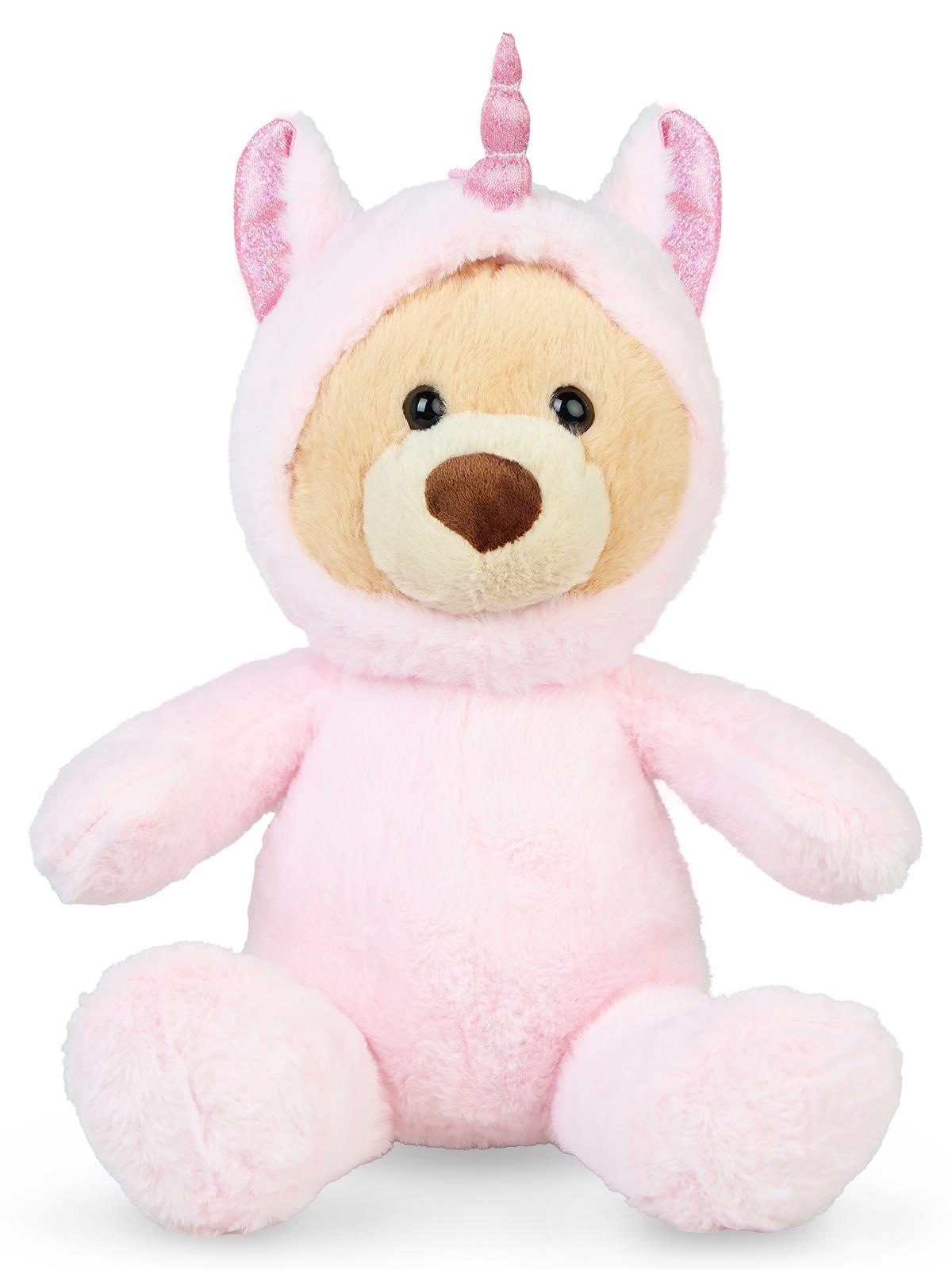 Halley Oyuncak Boynuzlu Ayı 40 Cm - Pembe