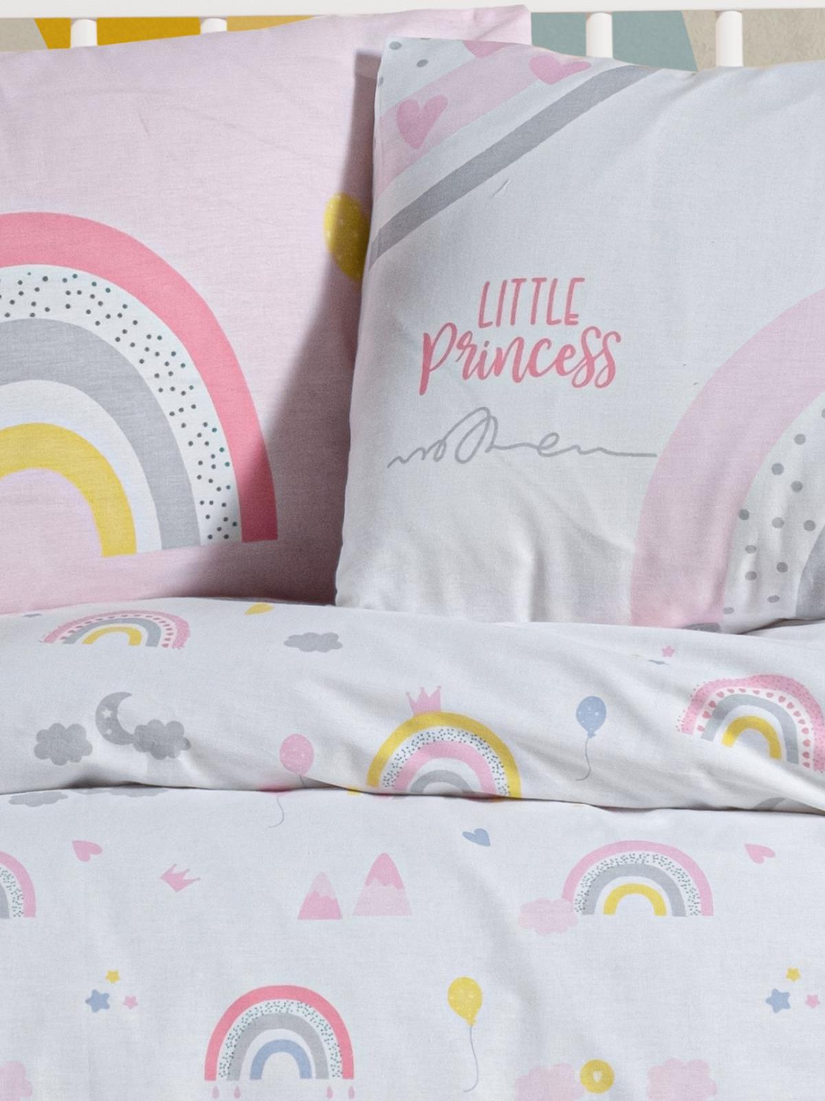 Kanz Ranforce Bebek Nevresim Takımı 100x150 cm - Pembe