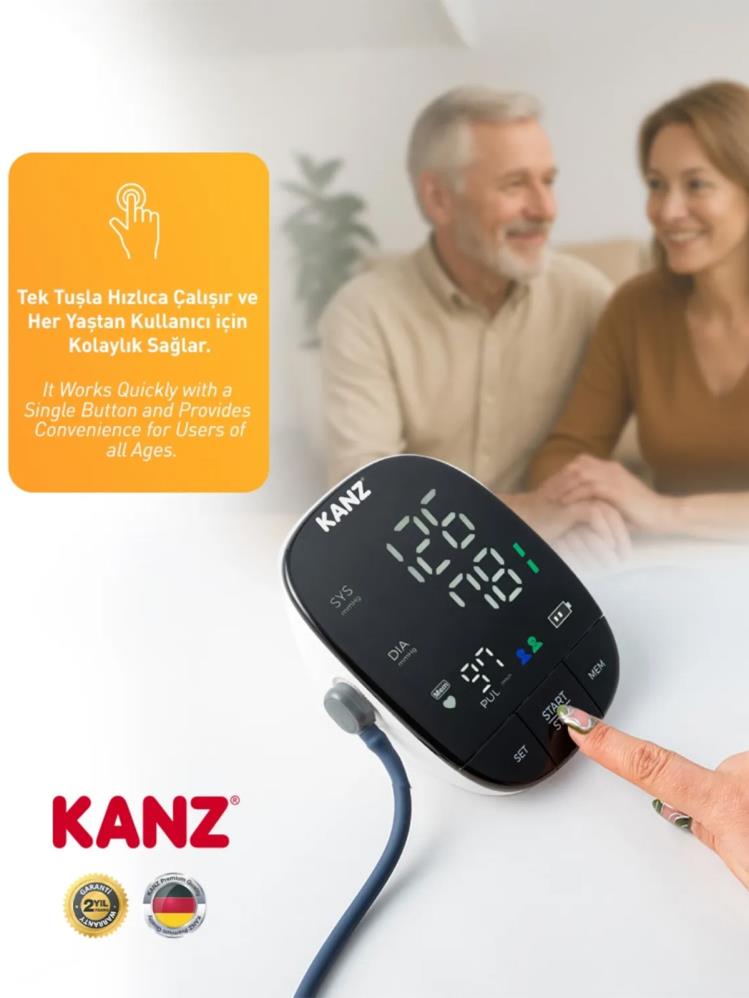Kanz Dijital Koldan Ölçer Tansiyon Aleti