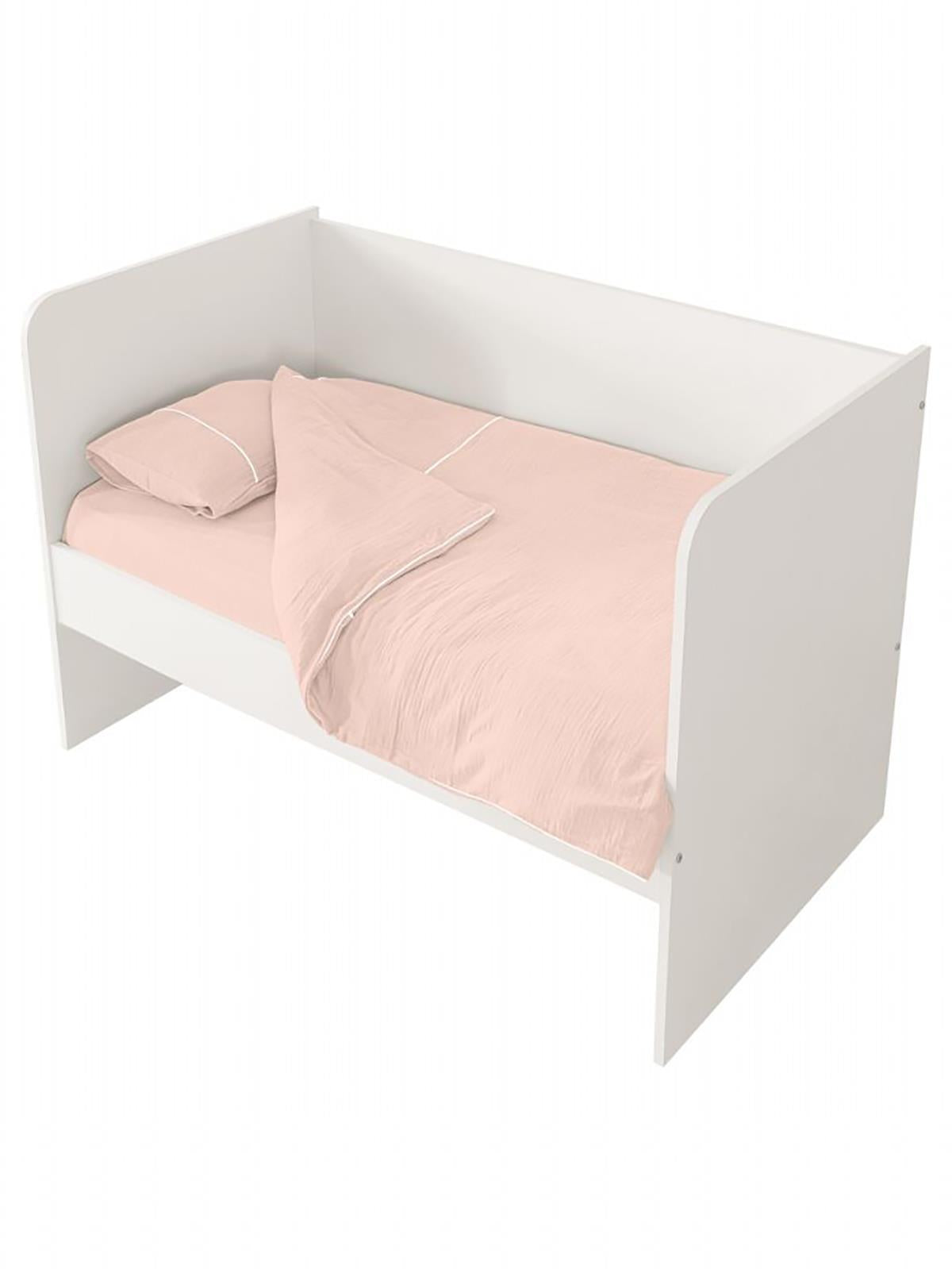 Pierre Cardin Actual Müslin 3'Lü Bebek Nevresim Takımı 100x150 - Pudra