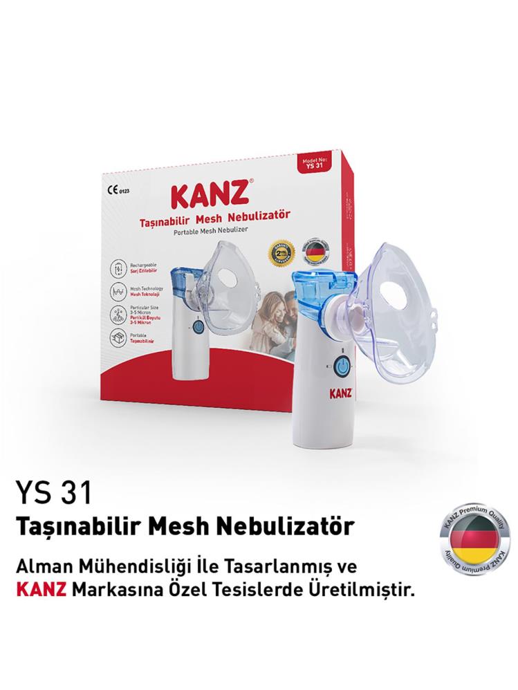Kanz Taşınabilir Mini Mesh Nebülizatör