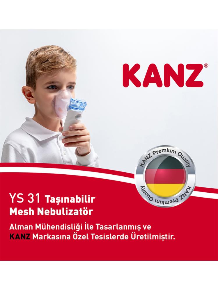 Kanz Taşınabilir Mini Mesh Nebülizatör