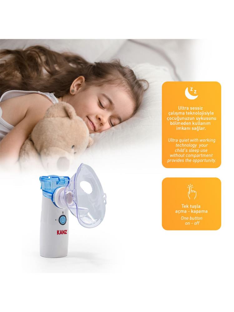 Kanz Taşınabilir Mini Mesh Nebülizatör