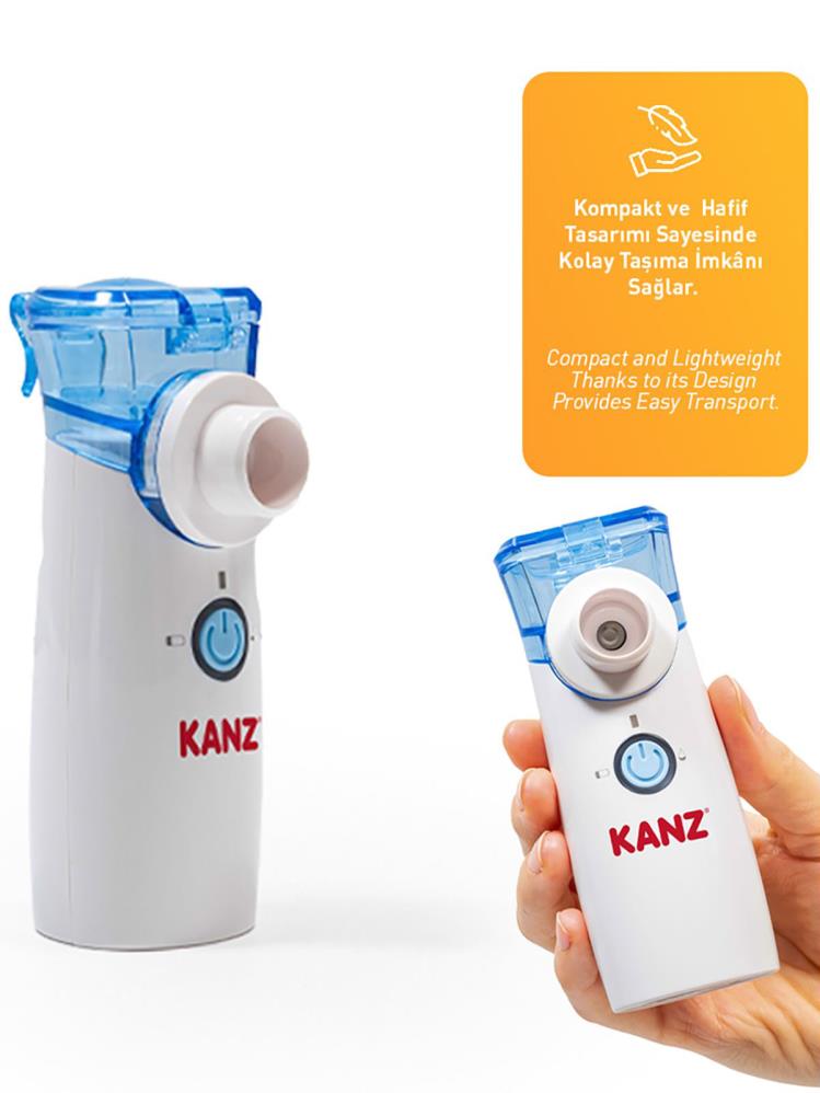Kanz Taşınabilir Mini Mesh Nebülizatör