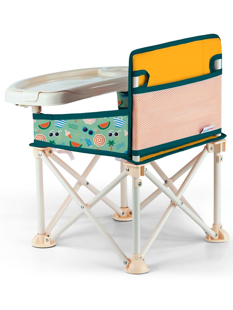 Minimono Büyük Boy Katlanır Portatif Mama Sandalyesi - Sarı