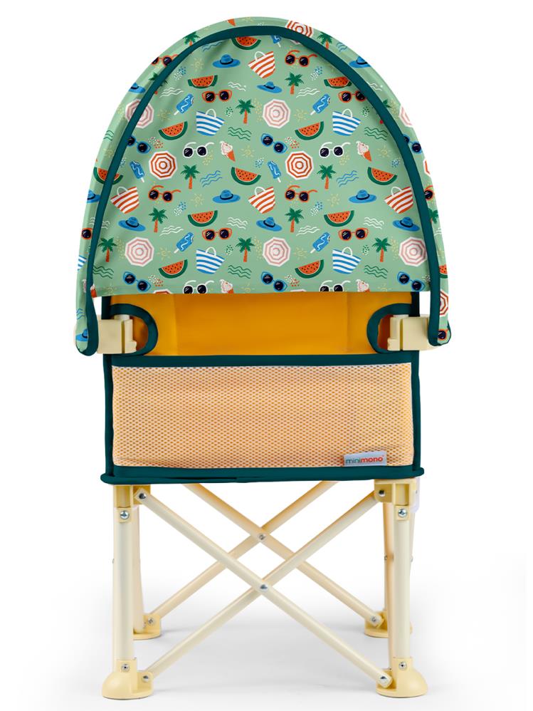 Minimono Tenteli Portatif Mama Sandalyesi - Sarı