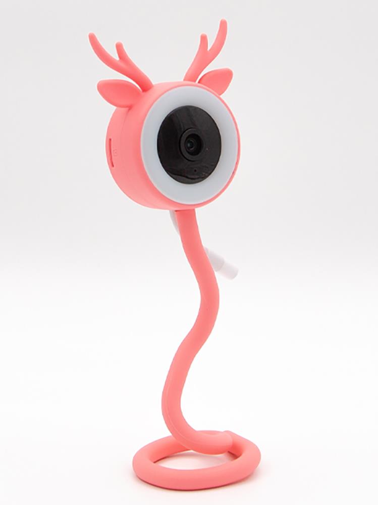 Neutron Geyik Figürlü 4mp Bebek İzleme Kamerası - Pembe