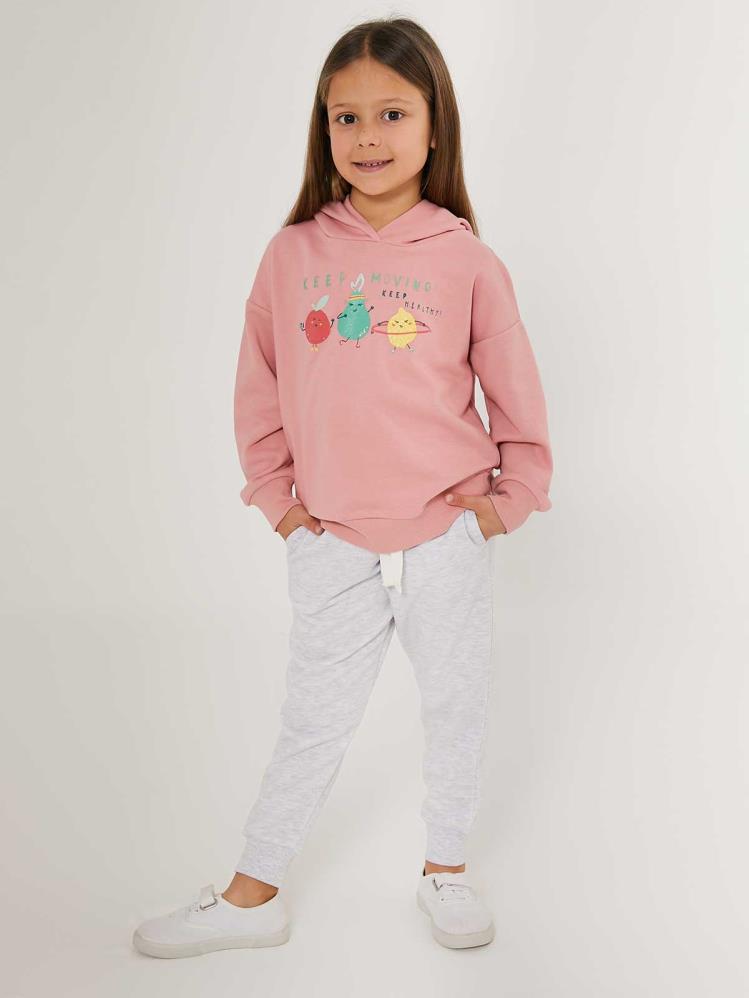 Roly Poly Kız Çocuk 2-7 Yaş Eşofman Takımı - Pembe