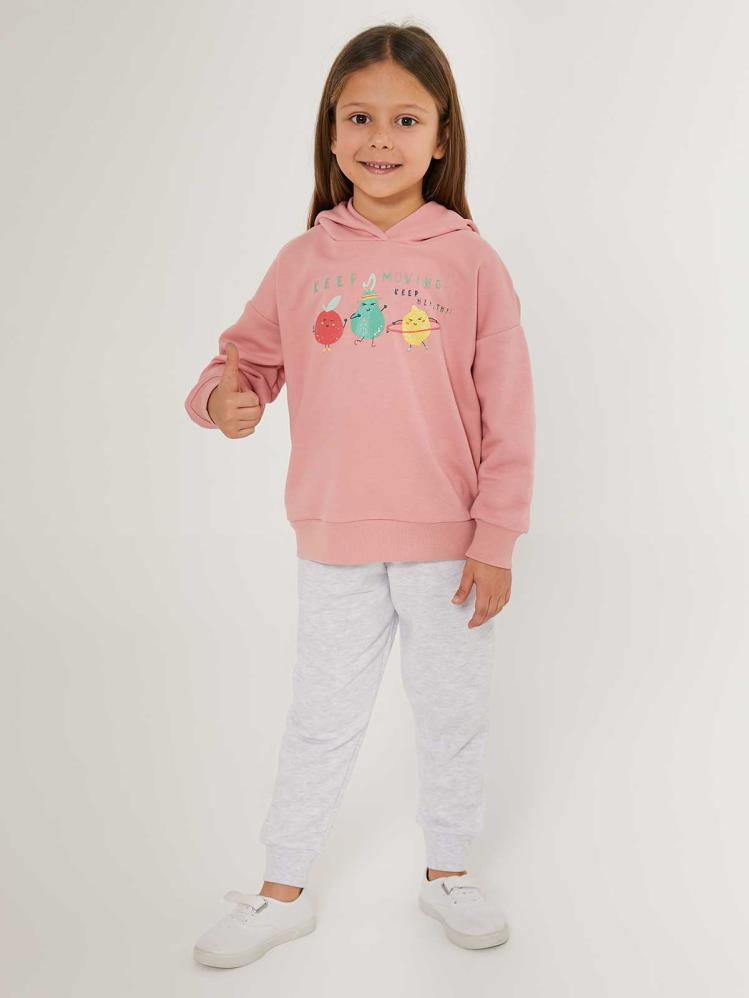 Roly Poly Kız Çocuk 2-7 Yaş Eşofman Takımı - Pembe