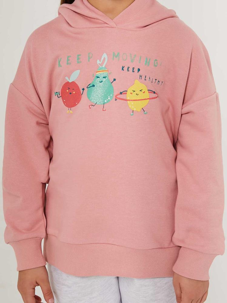 Roly Poly Kız Çocuk 2-7 Yaş Eşofman Takımı - Pembe