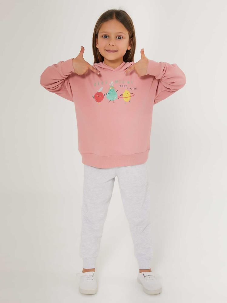 Roly Poly Kız Çocuk 2-7 Yaş Eşofman Takımı - Pembe