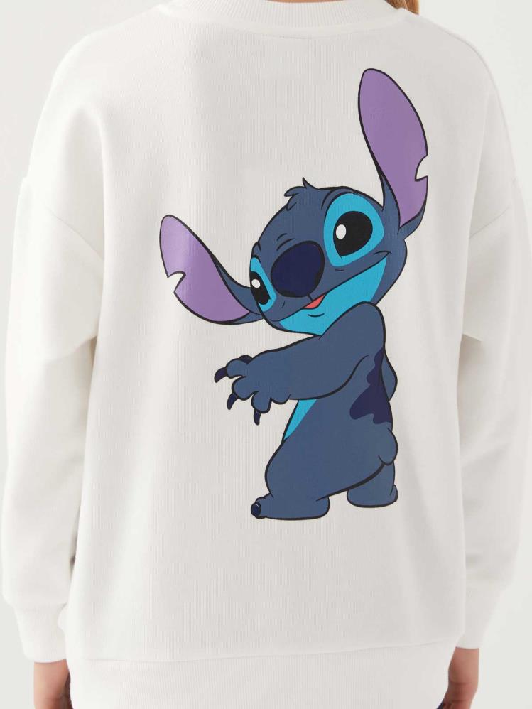 Roly Poly Stıtch Kız Çocuk 3-8 Yaş Sweatshirt - Bej