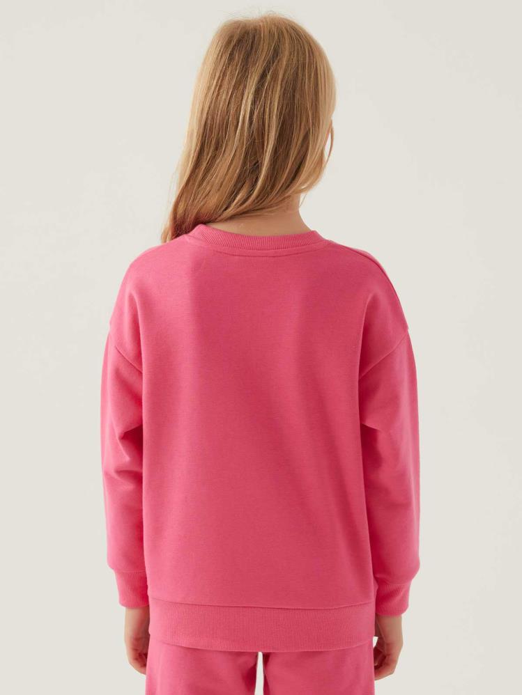 Roly Poly Barbıe Kız Garson 9-14 Yaş Sweatshirt - Fusya