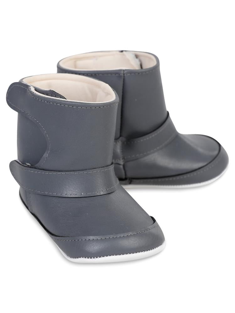 Papulin Bebek Patik 17-19 Numara Bebe - Gri