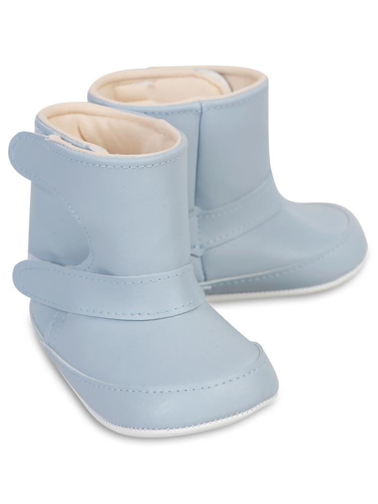 Papulin Bebek Patik 17-19 Numara Bebe - Bebe Mavi