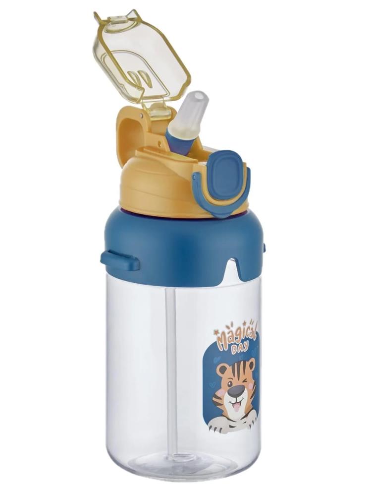Vagonlife Policarbon Pipetli Matara Suluk 650 ml - Sarı