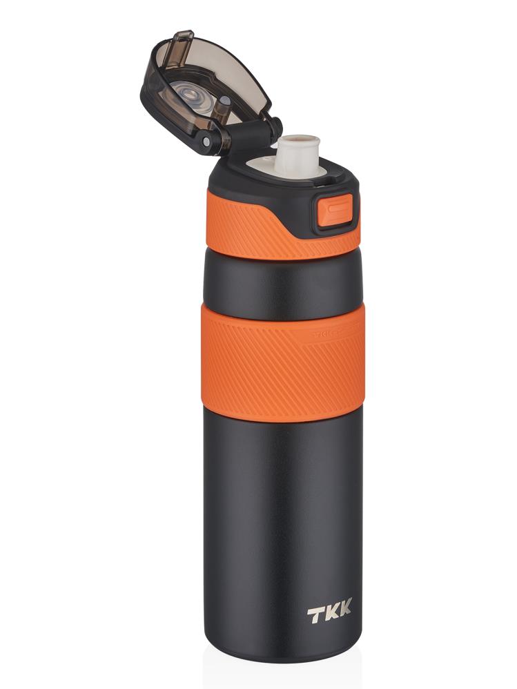Vagonlife TKK Çelik Termos 600 ml - Siyah