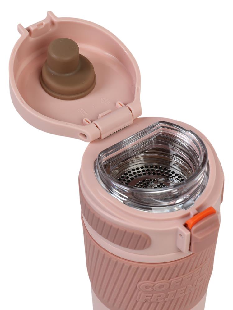 Vagonlife TKK Çelik Termos 450 ml - Pembe