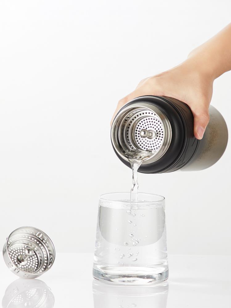 Vagonlife TKK Pipetli Çelik Termos 900 ml - Sarı