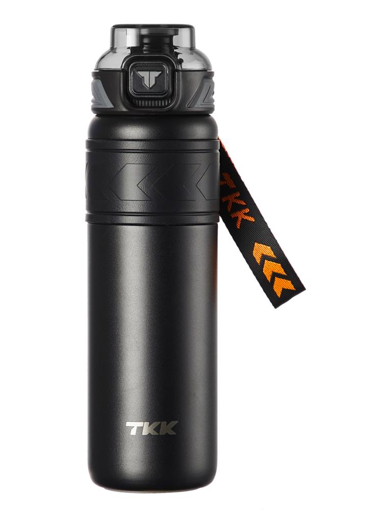 Vagonlife TKK Pipetli Çelik Termos 900 ml - Siyah