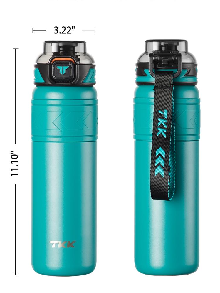 Vagonlife TKK Pipetli Çelik Termos 900 ml - Mavi