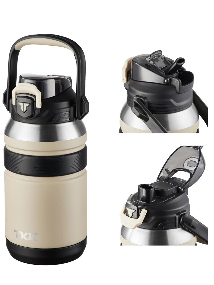 Vagonlife TKK Çelik Termos 1500 ml - Beyaz