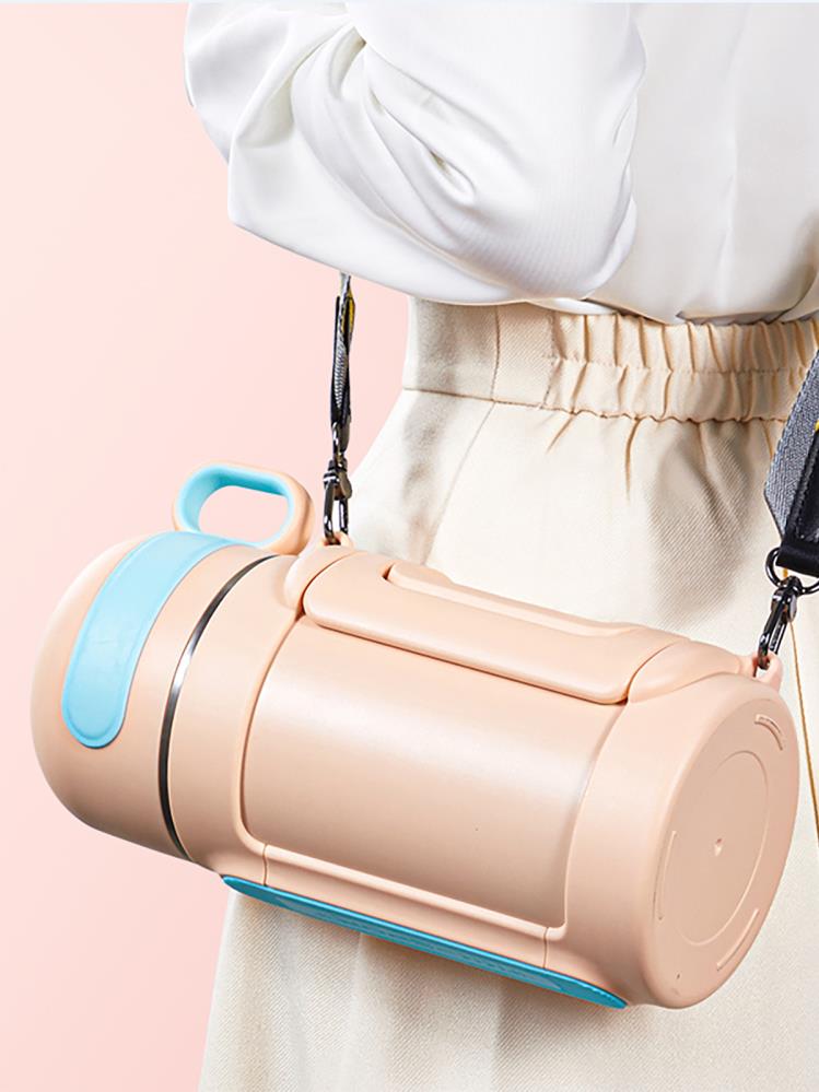 Vagonlife TKK Çelik Sport Termos 1000 ml - Gri