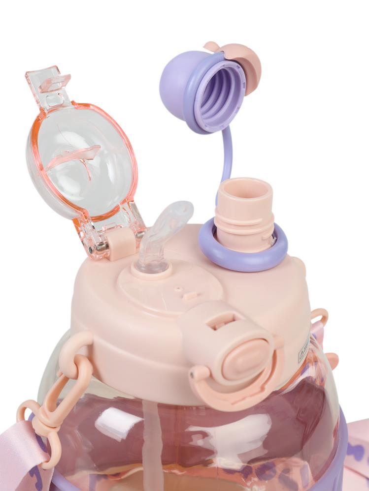 Vagonlife Policarbon Pipetli Matara 1000 ml - Pembe