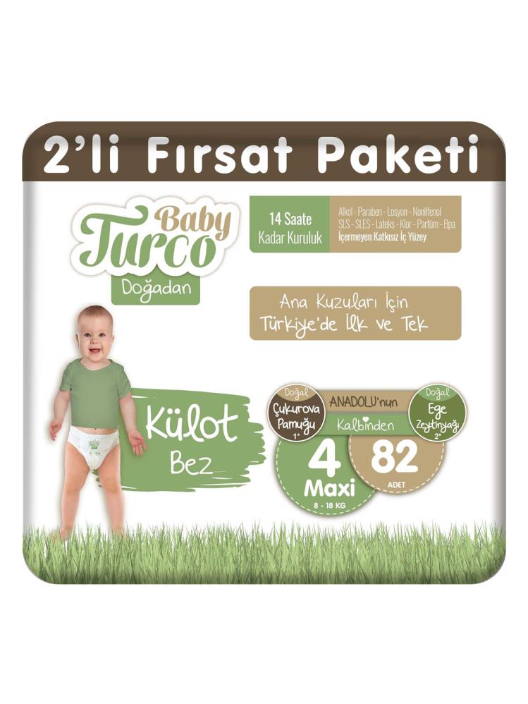 Baby Turco Doğa 2Li Fırsat Klt Maxi 82'li