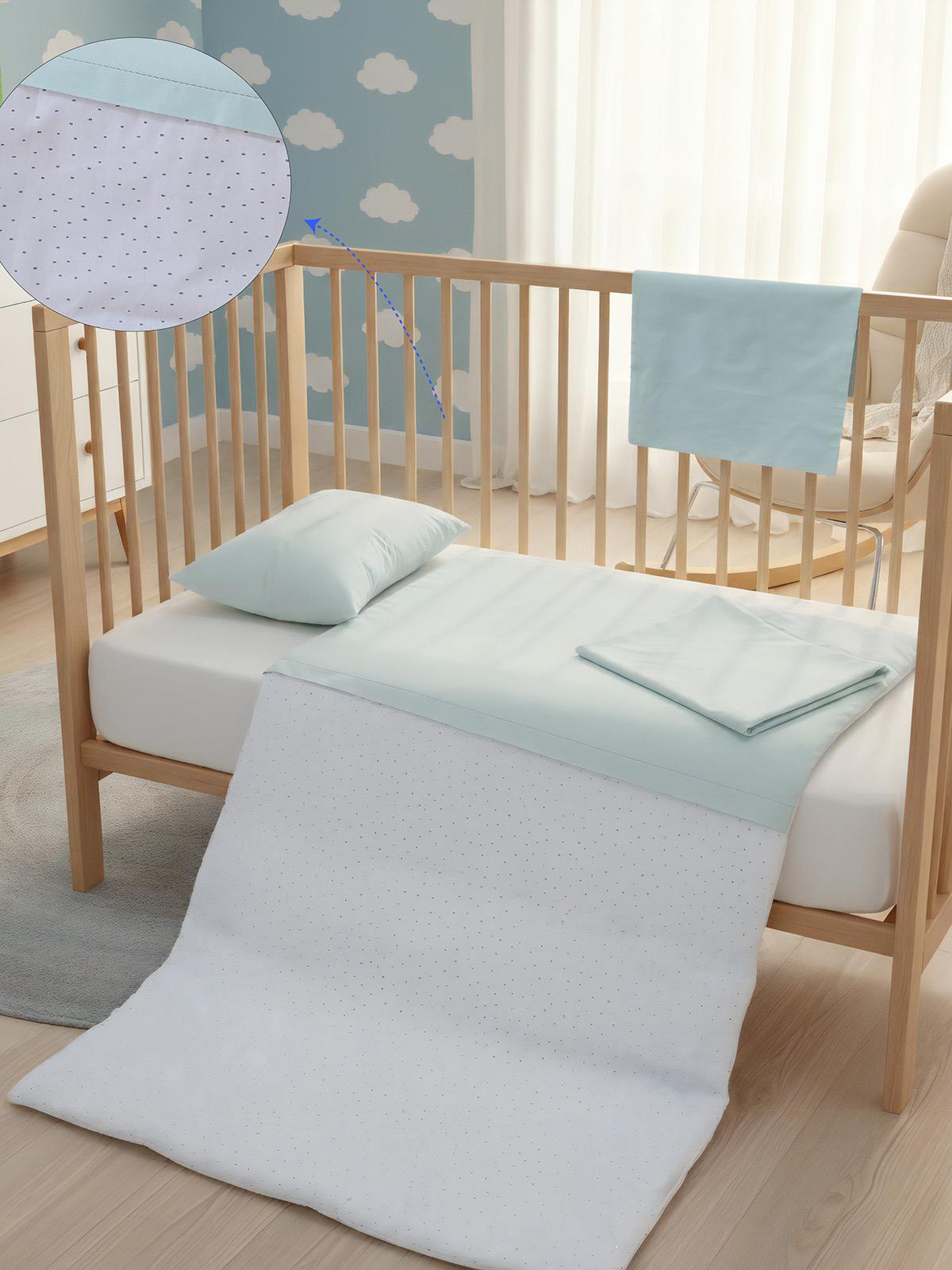 Yuar Baby Bebek Nevresim Seti - Yeşil