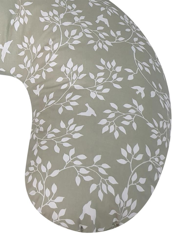 Yuar Baby Çiçek Desenli Emzirme Minderi - Yeşil