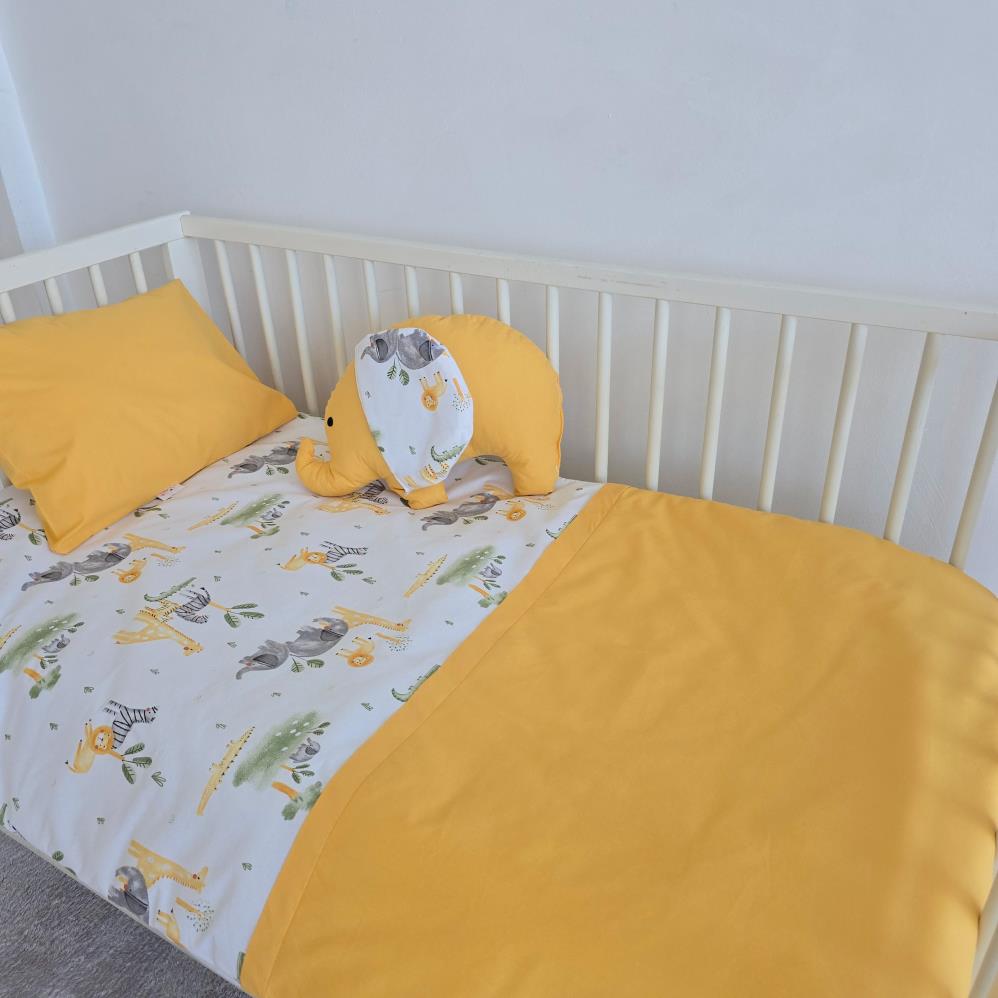 Yuar Baby Oyun Parkı 5 Parça Uyku Seti  Amazon - Sarı