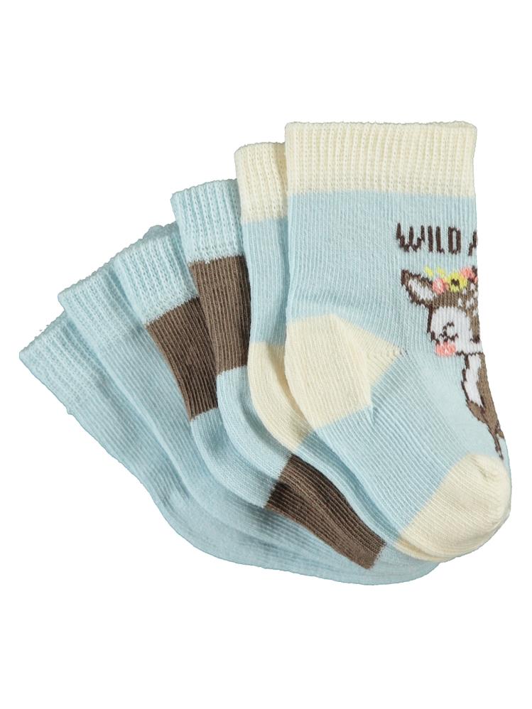 Civil Baby Geyik 6-18 Ay Bebek Kız Çorap Set