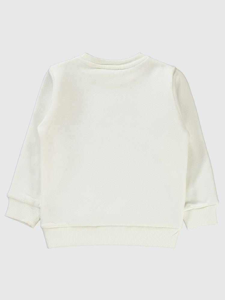 Civil Boys Champ Baskılı 2-5 Yaş Sweatshirt - Kırmızı