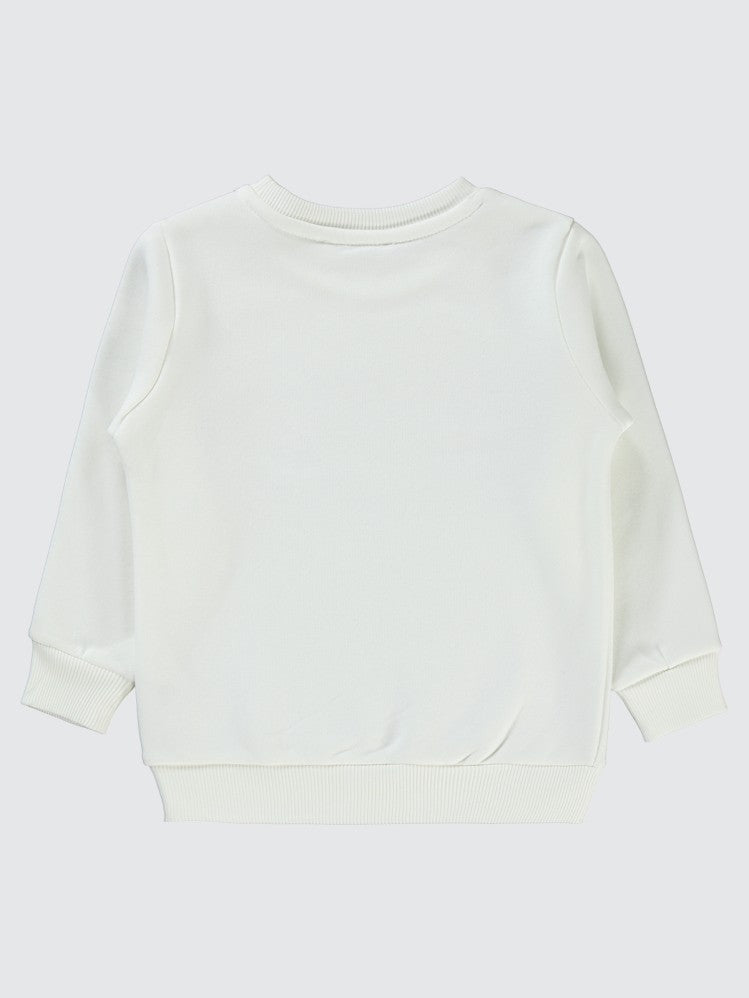 Civil Boys Champ Baskılı 2-5 Yaş Sweatshirt - Mavi