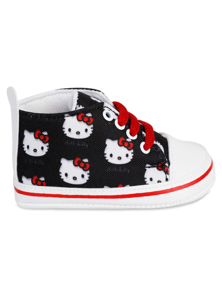 Hello Kitty 18-21 Numara Patik - Siyah
