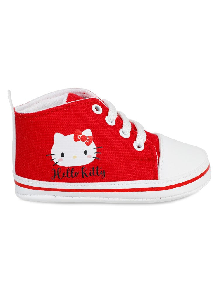 Hello Kitty 18-21 Numara Patik - Kırmızı