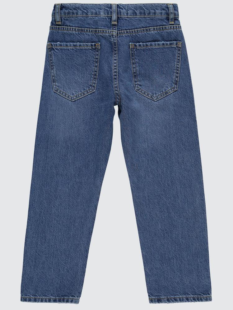 Civil Boys Dizlerden Pensli 6-9 Yaş Pantolon - Mavi