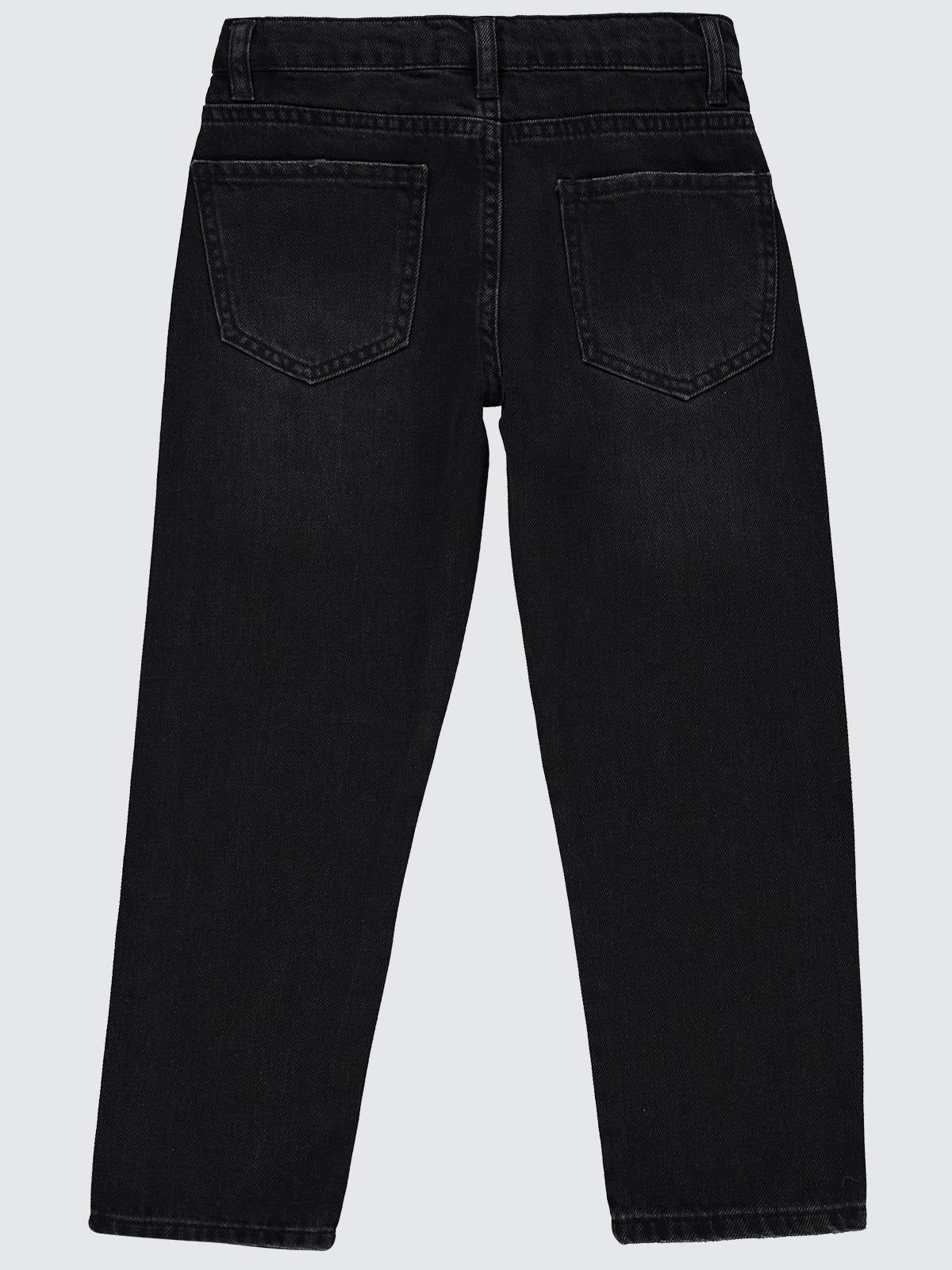 Civil Boys Dizlerden Pensli 6-9 Yaş Pantolon - Siyah