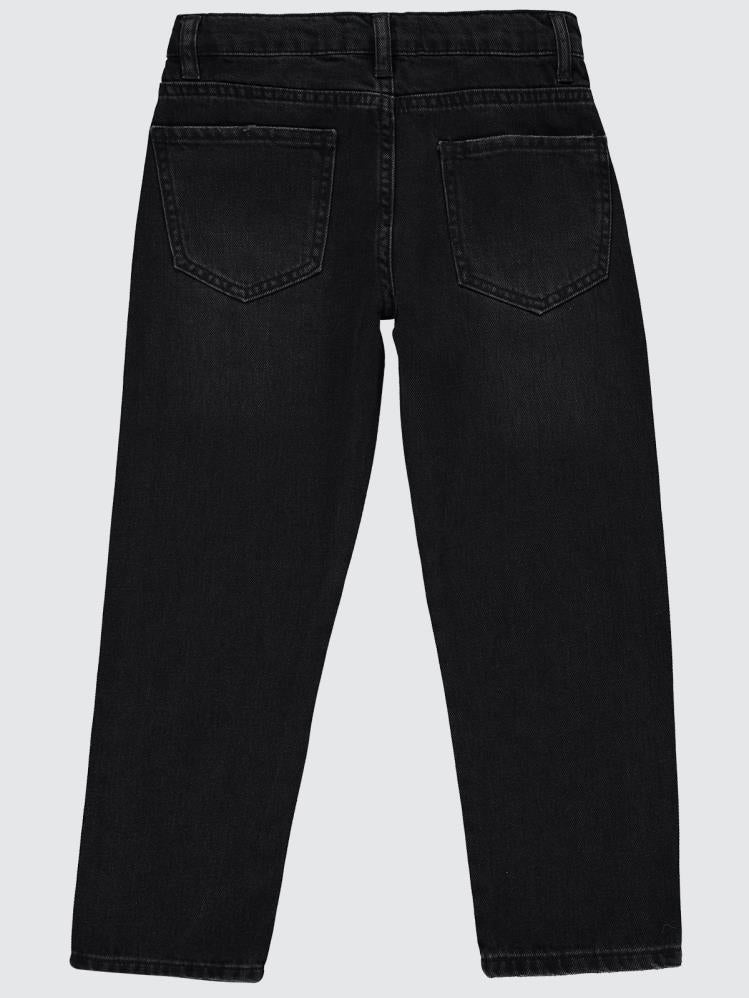 Civil Boys Dizlerden Pensli 10-13 Yaş Pantolon - Siyah