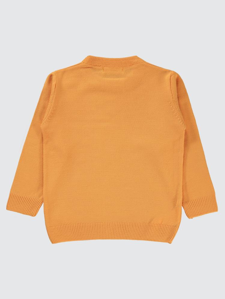 Civil Boys Basic 2-5 Yaş Kazak - Hardal