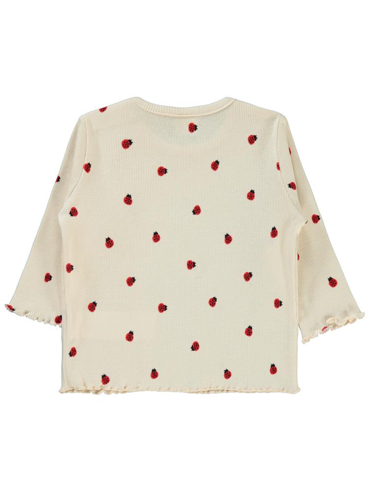 Civil Baby Minik Uğur Böceği Empirme 6-18 Ay Sweatshirt - Fil Dişi