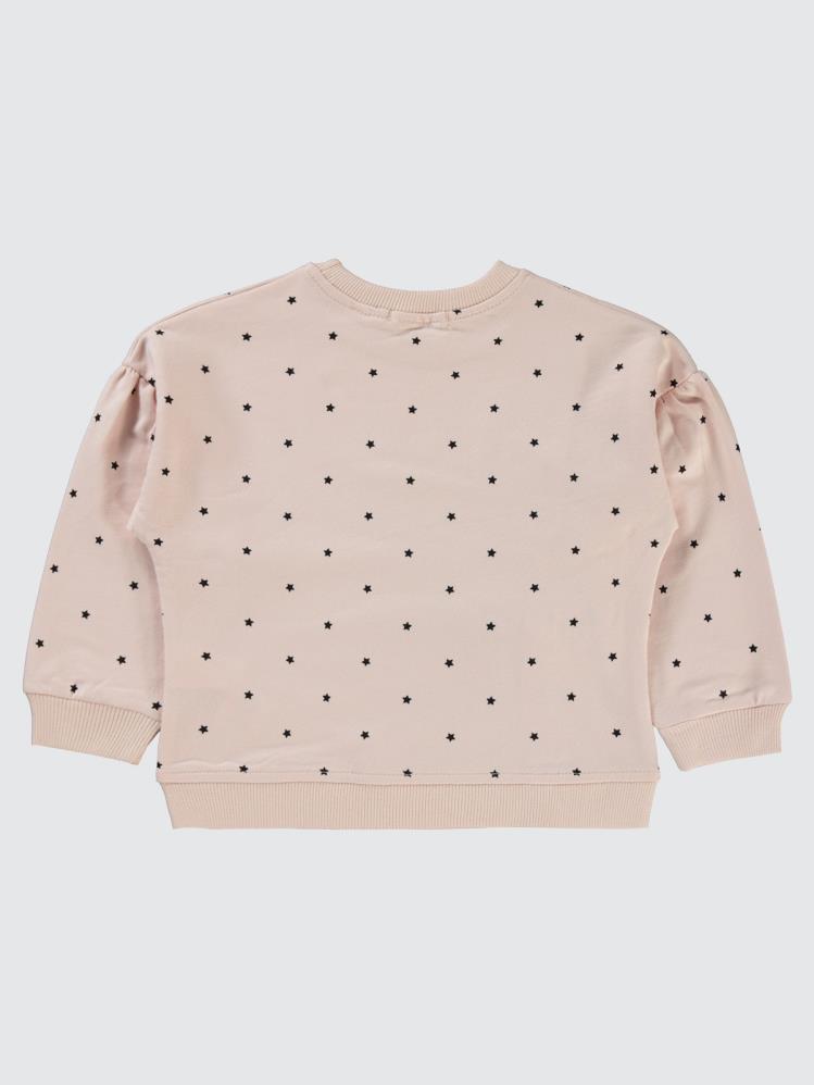 Civil Girls Mobil Fiyonklu 2-5 Yaş Sweatshirt - Pembe
