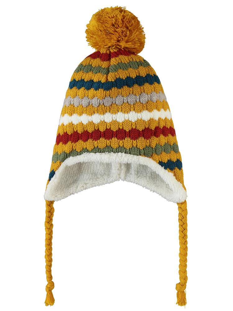 Civil Boys 2-5 Yaş Atkı Bere Eldiven Set - Hardal