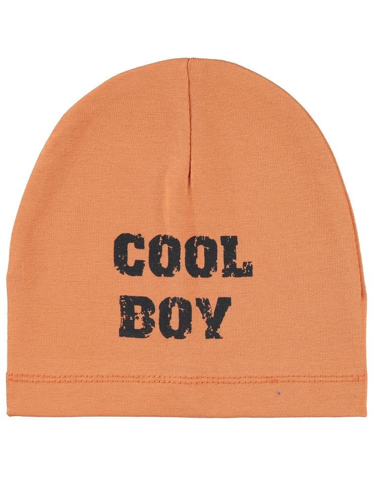 Albimama Cool Boy 2-5 Yaş Çocuk Erkek Bere - Turuncu