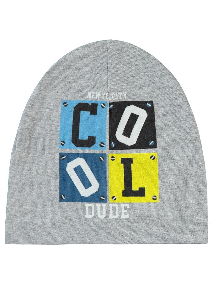 Albimama Cool 6-9 Yaş Çocuk Erkek Bere - Gri