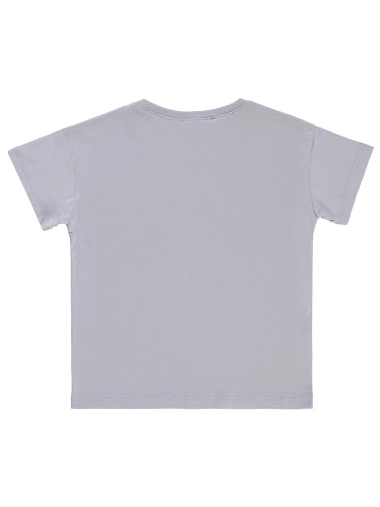 Civil Girls Basic 2-5 Yaş Tişört - Lila