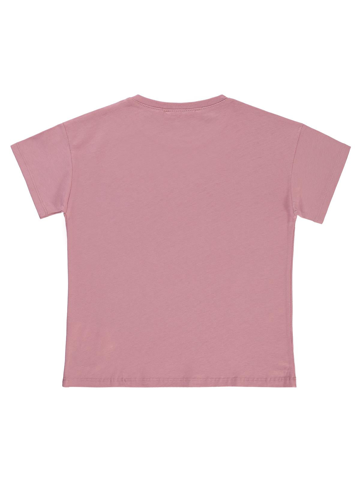 Civil Girls Basic 6-9 Yaş Tişört - Pembe